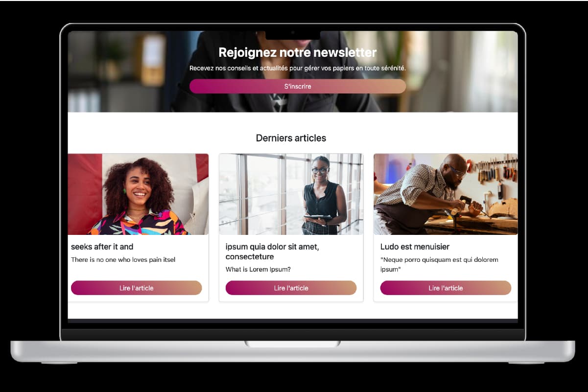 Julia B. Paperass — Plateforme